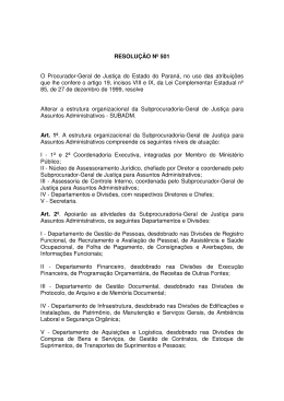 Resolução nº 501 - Ministério Público do Paraná