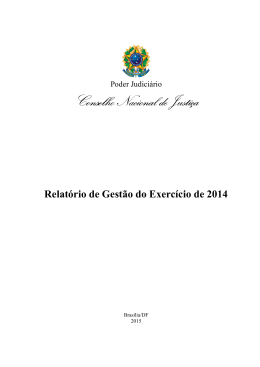 RELATORIO DE GESTÃO 2014 - atualizado em 01-07-2015