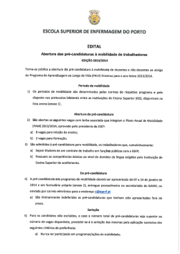 ESCOLA SUPERIOR DE ENFERMAGEM DO PORTO