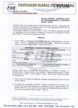 realizar - Faculdade Global de Umuarama FGU