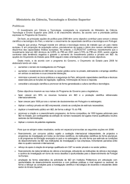 Ministério da Ciência, Tecnologia e Ensino Superior