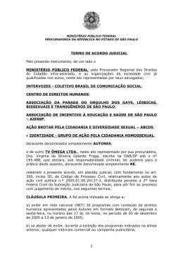 Acordo Judicial Rede TV
