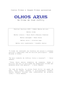 Pressbook - Coevos Filmes