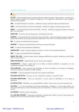 AA (2.A) &ndash; F&oacute;rmula tipogr&aacute;fica usada na produ&ccedil;&atilde;o publicit&aacute;ria