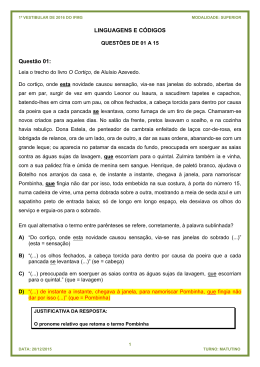 Prova - IFMG