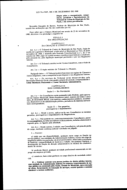 LEI N.0 9167, DE 3 DE DEZEMBRO DE 1980