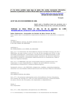Lei n&ordm; 204, de 29 de dezembro de 1980