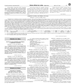 Leia a Portaria n&ordm; 36, de 9 de abril de 2015, publicada no