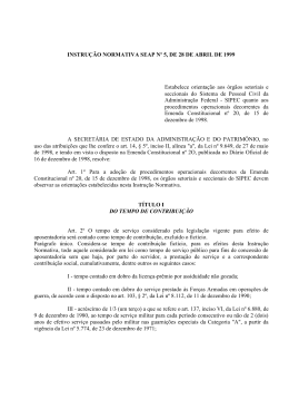 INSTRU&Ccedil;&Atilde;O NORMATIVA SEAP N&ordm; 5, DE 28 DE ABRIL