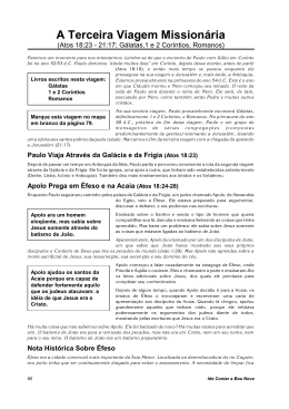 A Terceira Viagem Mission&aacute;ria