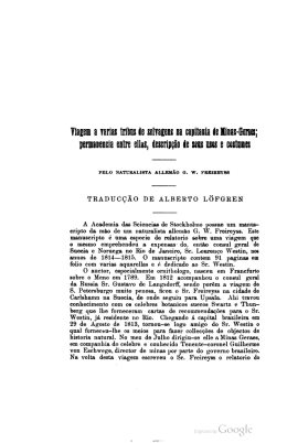Revista do Instituto histÃ³rico e geogrÃ¡fico de SÃ£o Paulo