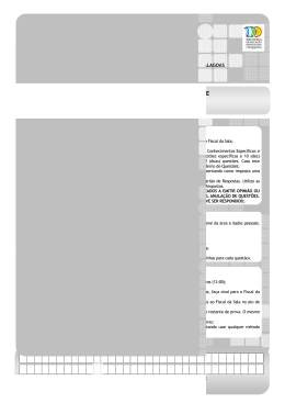 Prova - Calcule Mais