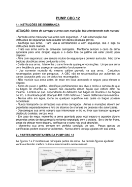 PUMP CBC 12 - Vista Explodida Armas