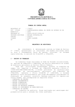 presid&ecirc;ncia da rep&uacute;blica controladoria