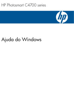 1 Ajuda do HP Photosmart C4700 series