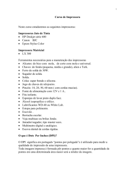 Apostila de Impressoras