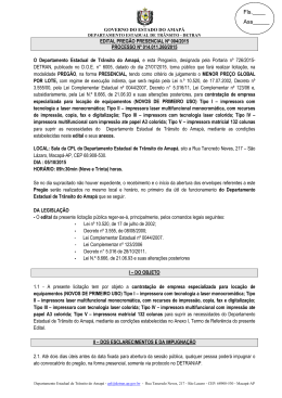 EDITAL PREGÃO 004/2015 - Portal de Compras Governo do Estado
