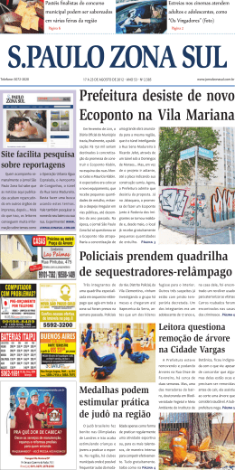 PDF - Jornal S&atilde;o Paulo Zona Sul