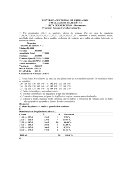 UNIVERSIDADE FEDERAL DE UBERL&Acirc;NDIA