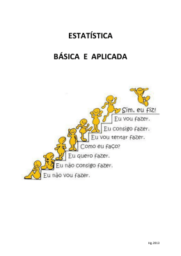 ESTAT&Iacute;STICA B&Aacute;SICA E APLICADA