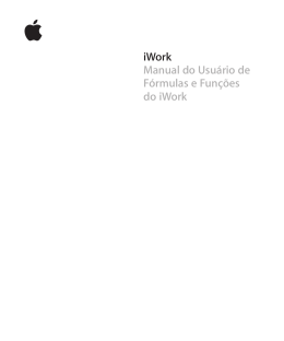 iWork Manual do Usuário de Fórmulas e Funções do iWork