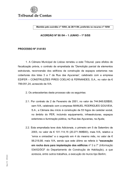 Ac&oacute;rd&atilde;o 90/2004 da 1&ordf; S/SS