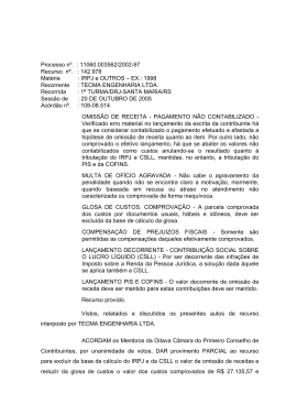 Processo n&ordm;. : 11060.003562/2002-97 Recurso n&ordm;. : 142.978 Mat&eacute;ria