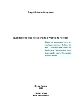 Diego Roberto Gonçalves - AVM Faculdade Integrada