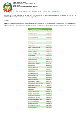 EDITAL DE CONCURSO P&Uacute;BLICO N&ordm; 86/CESIEP/2013