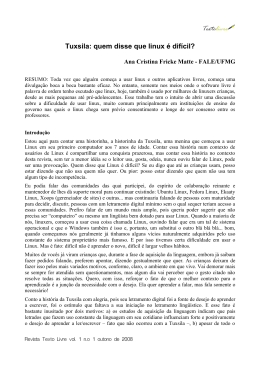 Tuxsila: quem disse que linux é difícil?