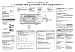 c Coloque este guia sobre o seu equipamentog