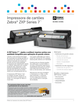 Impressora de cart&otilde;es Zebra&reg; ZXP Series 7&trade;