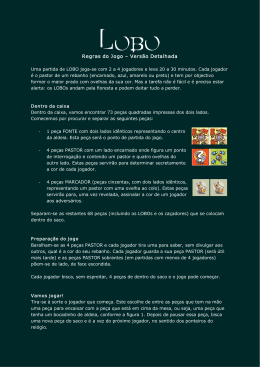Regras do Jogo – Versão Detalhada