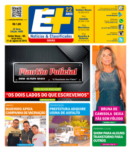 &ldquo;OS DOIS LADOS DO QUE ESCREVEMOS&rdquo;