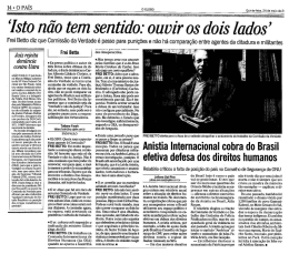 &ldquo;`Isto n&atilde;o tem sentido: ouvir os dois lados &ldquo;`