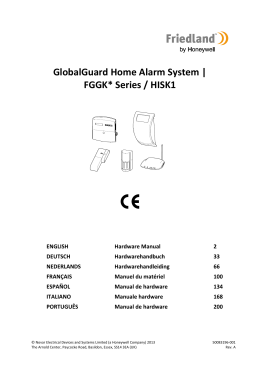 GlobalGuard Home Alarm System | FGGK* Series / HISK1
