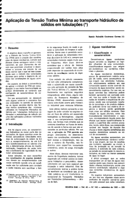 Aplica&ccedil;&atilde;o da Tens&atilde;o Trativa M&iacute;nima ao transporte