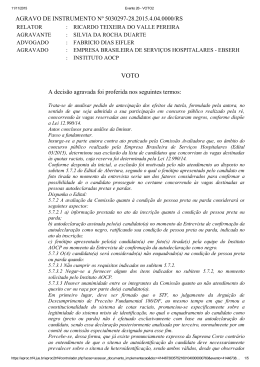 AGRAVO DE INSTRUMENTO N&ordm; 503029728.2015.4.04.0000/RS A