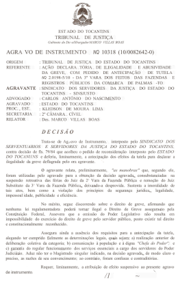 agra vo de instrumento nq 10318 (10/0082642-0)