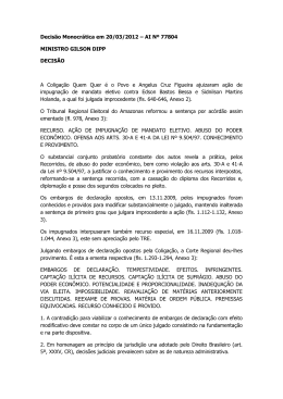 Decis&atilde;o Monocr&aacute;tica em 20/03/2012 &ndash; AI N&ordm;