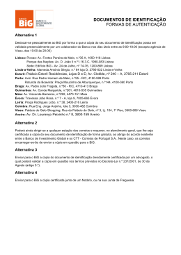 Validação de documento de identificação