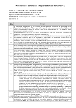 Manha – Documentos Edital