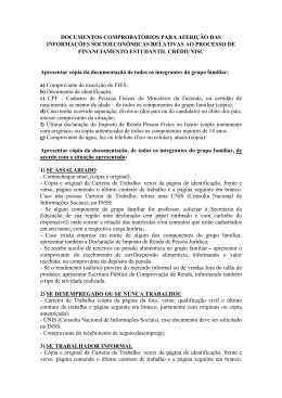 documentos CREDIUNISC