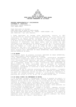 edital preg&atilde;o presencial 0006/2015