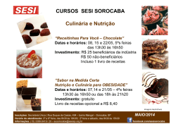 SESI - Cursos maio 2014