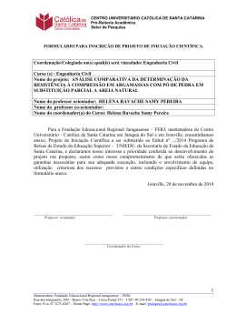 an&aacute;lise comparativa da determina&ccedil;&atilde;o da resist&ecirc;ncia &agrave; compress&atilde;o