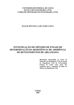 determinação da resistência