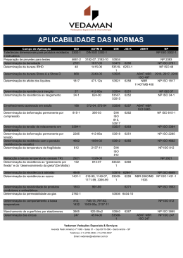 APLICABILIDADE DAS NORMAS