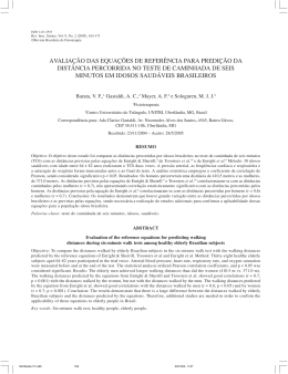avalia&ccedil;&atilde;o das equa&ccedil;&otilde;es de refer&ecirc;ncia para predi&ccedil;&atilde;o da