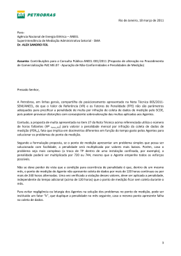 Contribuição Petrobras CP01